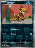 Scraggy (Master Ball Pattern) 057/086 - NM Inglés
