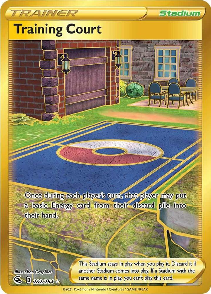 Training Court (Secret) 282/264 - Fusion Strike - Pokémon TCG