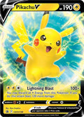 Pikachu V SWSH198 - Sword & Shield Promo - Pokémon TCG