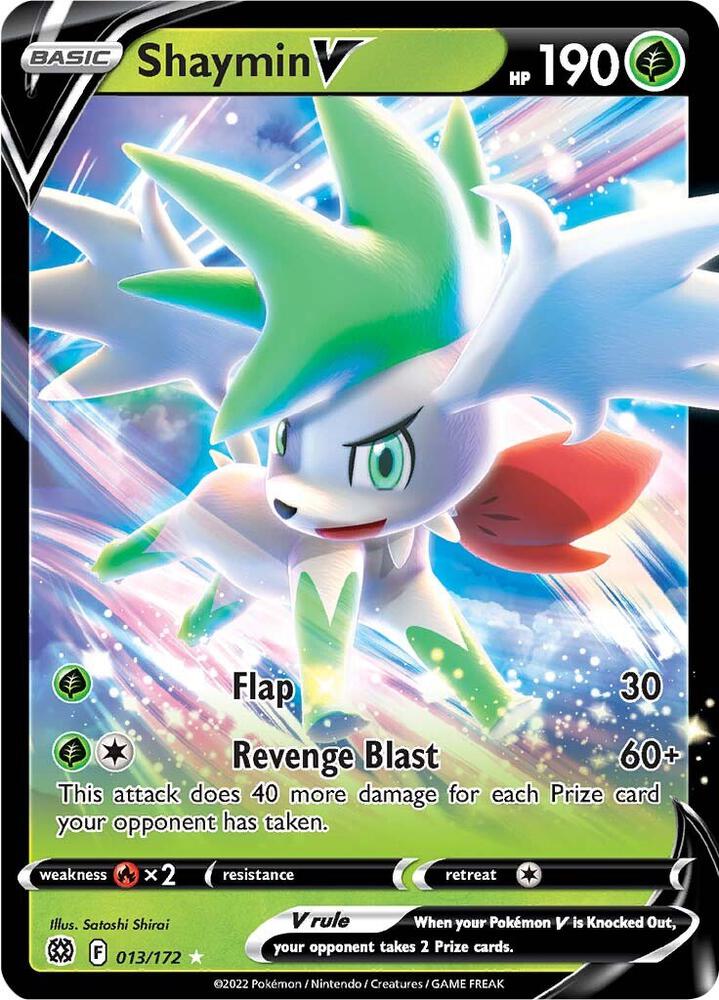 Shaymin V 013/172 - Brilliant Stars - Pokémon TCG