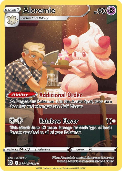 Alcremie TG08/TG30 - Brilliant Stars Trainer Gallery - Pokémon TCG