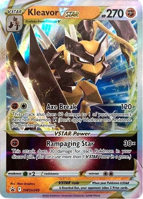 Kleavor VSTAR SWSH249 - Sword & Shield Promo - Pokémon TCG