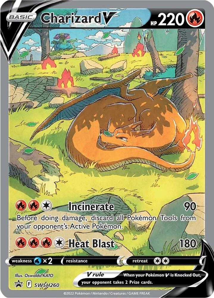 Charizard V SWSH260 - Sword & Shield Promo - Pokémon TCG