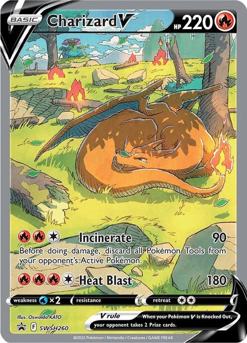 Charizard V SWSH260 - Sword & Shield Promo - Pokémon TCG