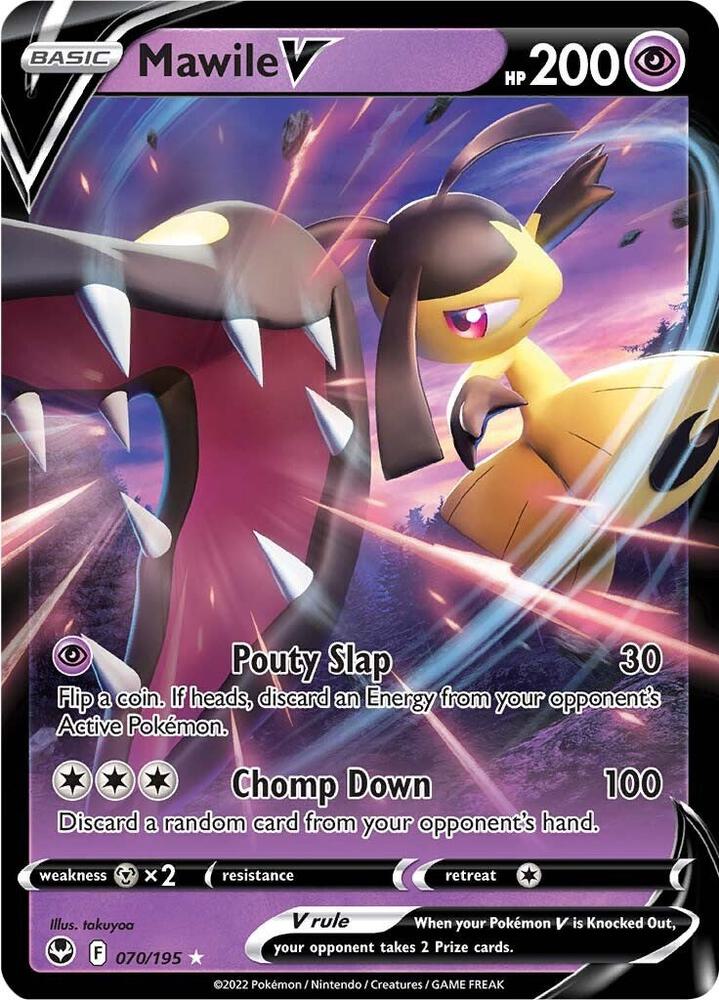 Mawile V 070/195 - Silver Tempest - Pokémon TCG