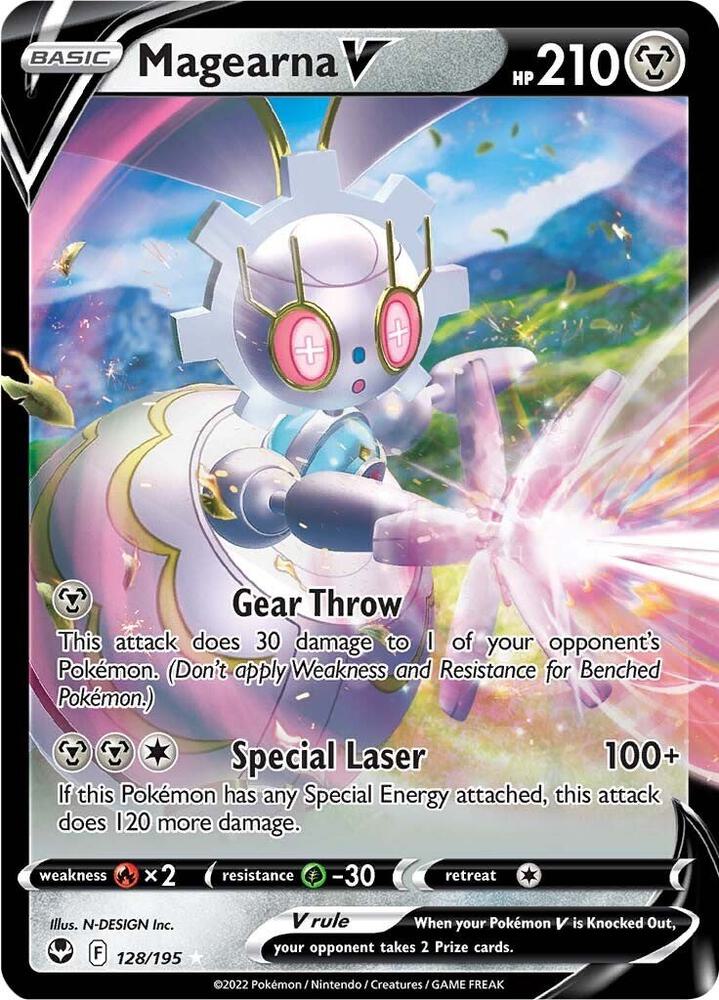 Magearna V 128/195 - Silver Tempest - Pokémon TCG