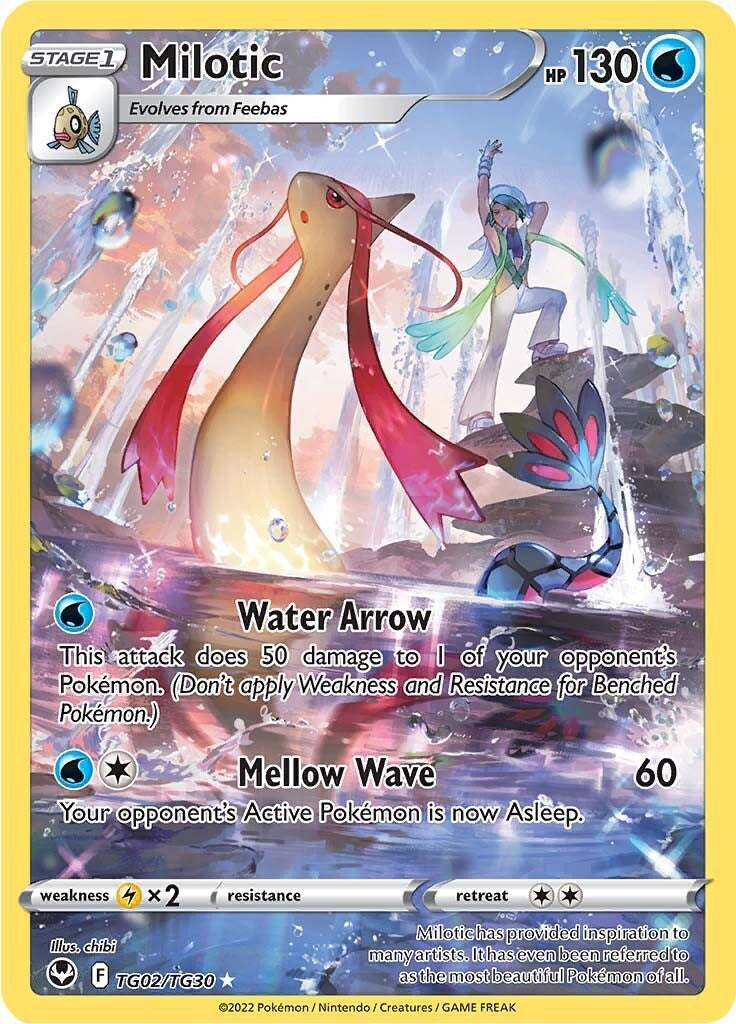 Milotic TG02/TG30 - Silver Tempest Trainer Gallery - Pokémon TCG