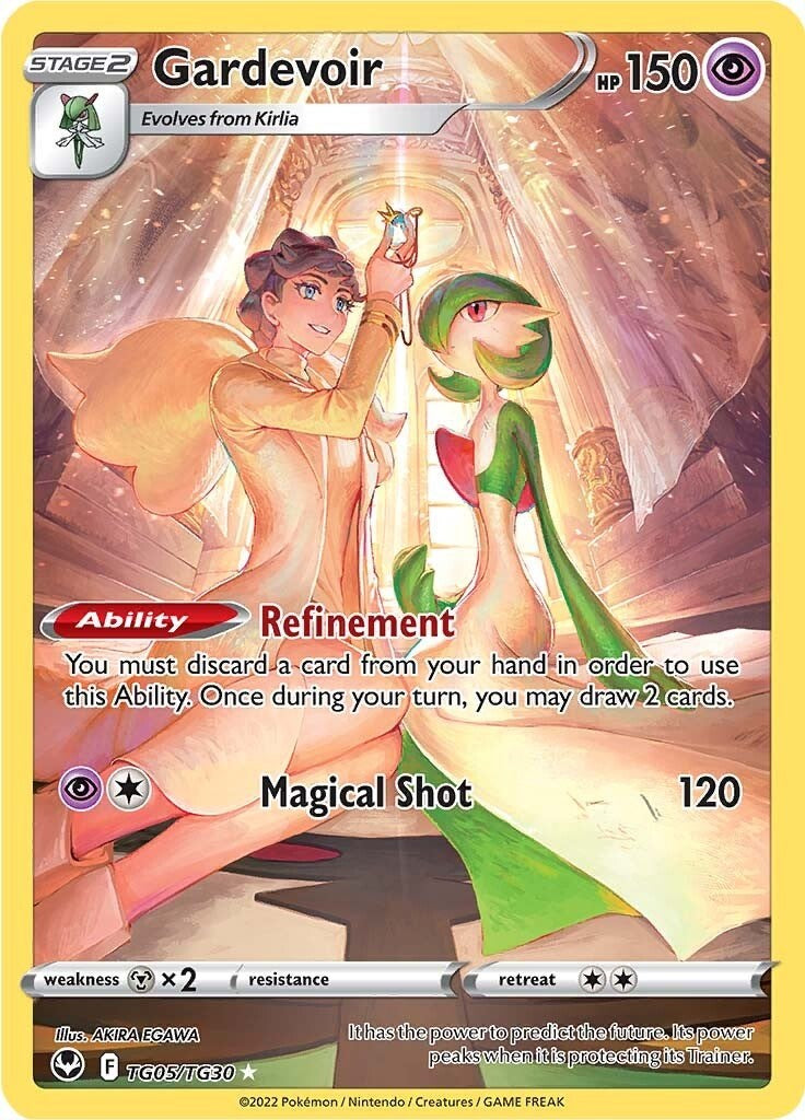 Gardevoir TG05/TG30 - Silver Tempest Trainer Gallery - Pokémon TCG