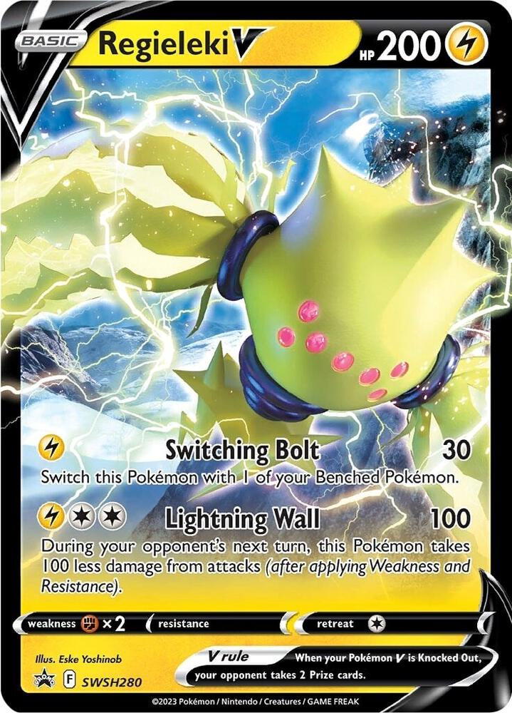 Regieleki V SWSH280 - Sword & Shield Promo - Pokémon TCG