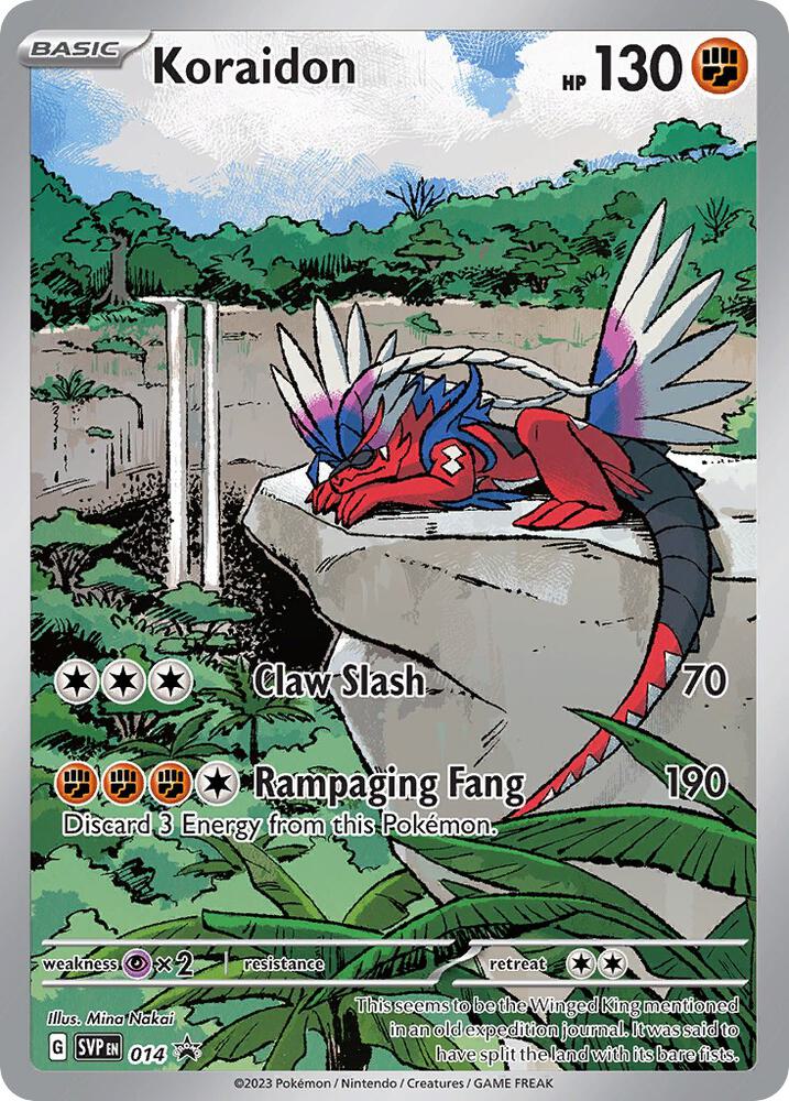 Koraidon 014 - Scarlet & Violet Promo - Pokémon TCG