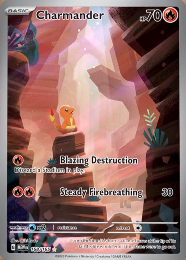 Charmander 168/165 - SV: 151 - Pokémon TCG