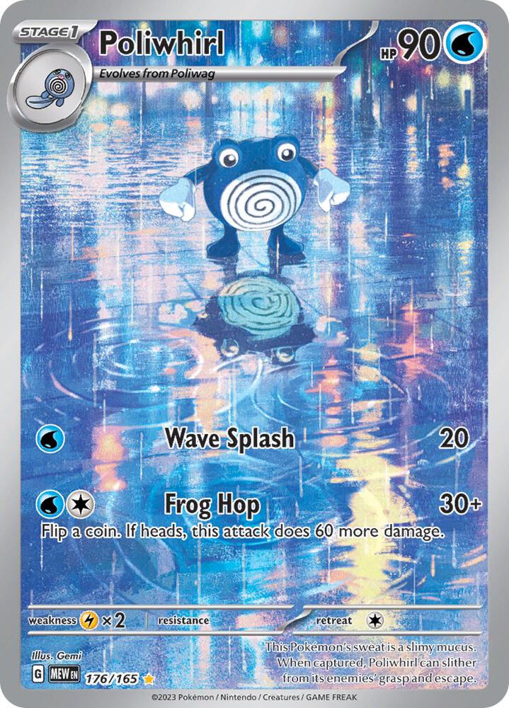 Poliwhirl 176/165 - SV: 151 - Pokémon TCG