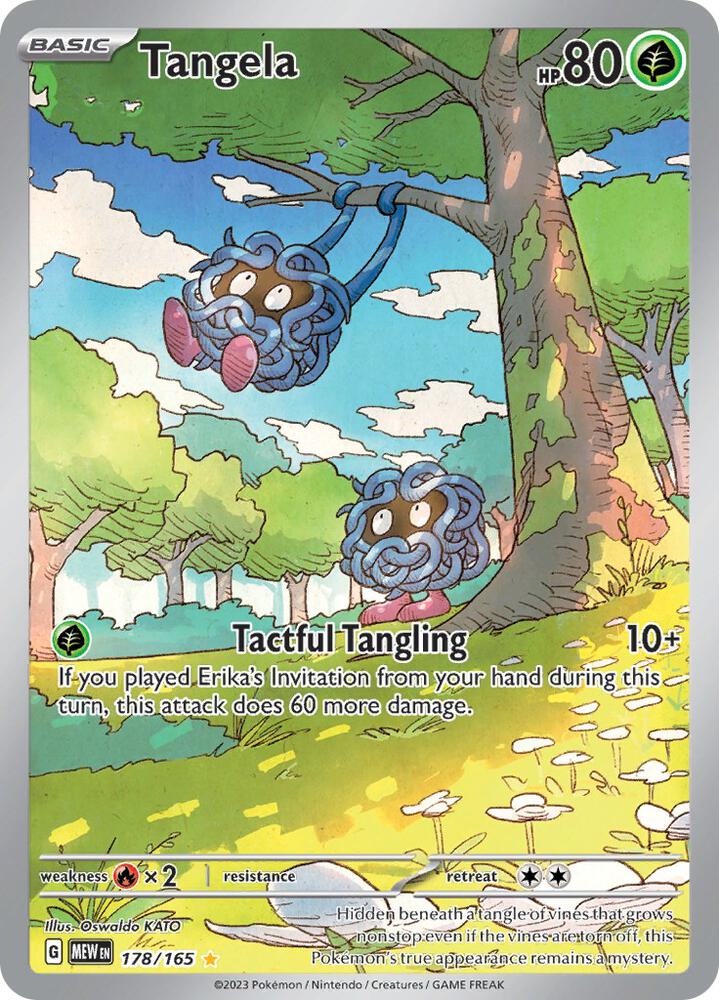 Tangela 178/165 - SV: 151 - Pokémon TCG