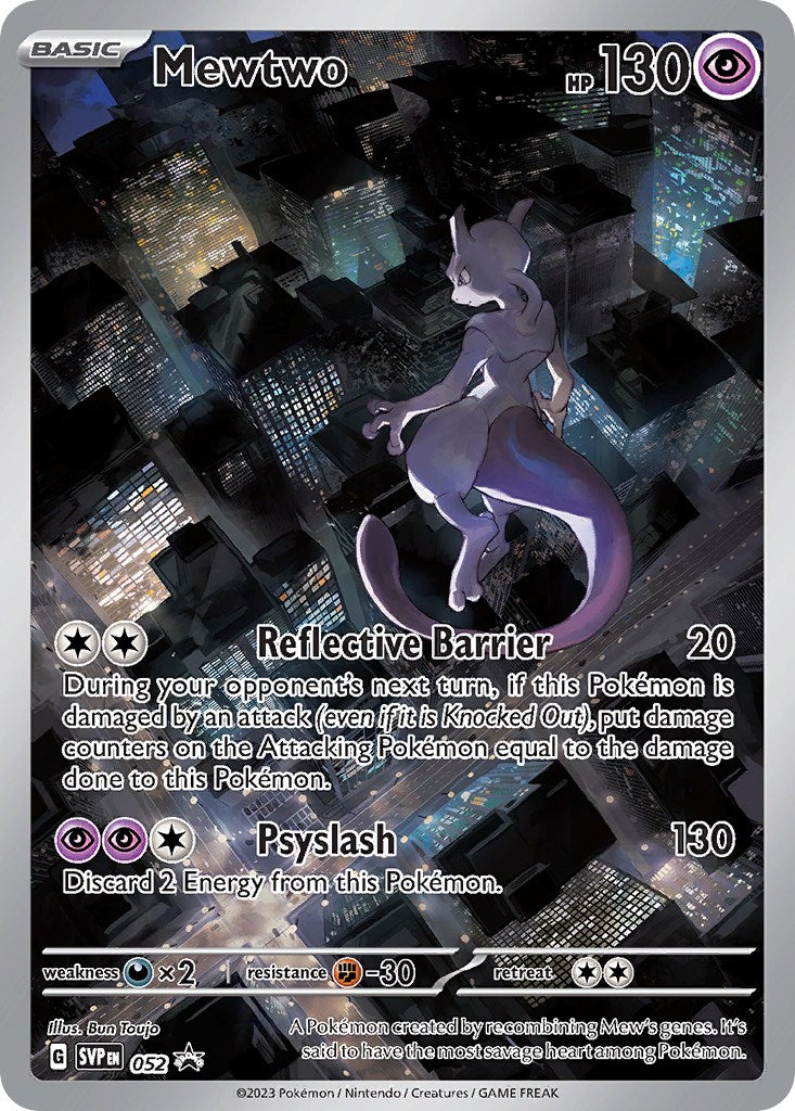 Mewtwo 052 - Scarlet & Violet Promo - Pokémon TCG