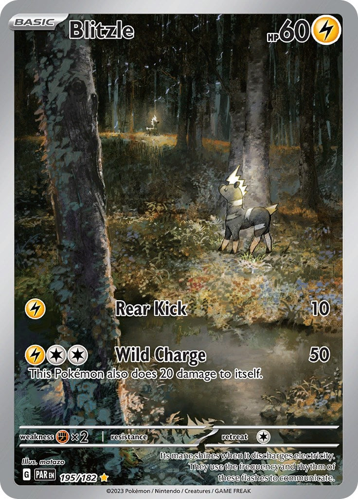 Blitzle 195/182 - Paradox Rift - Pokémon TCG