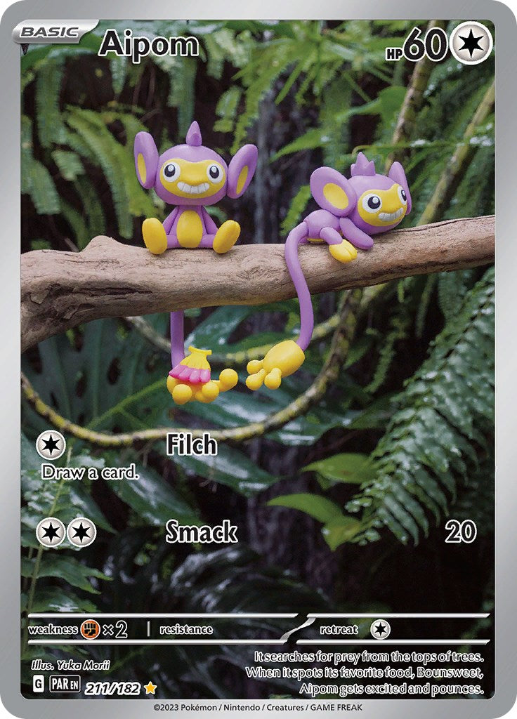Aipom 211/182 - Paradox Rift - Pokémon TCG
