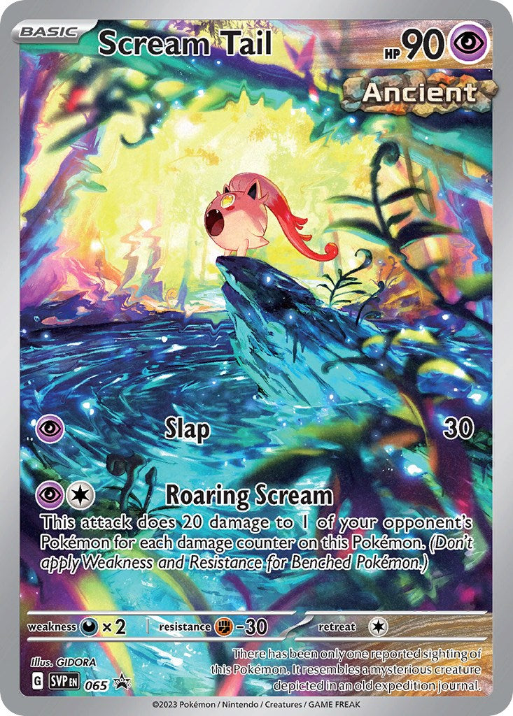 Scream Tail 065 - Scarlet & Violet Promo - Pokémon TCG