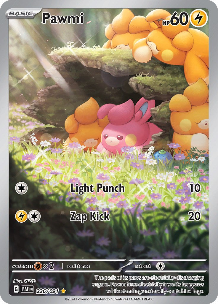 Pawmi 226/091 - Paldean Fates - Pokémon TCG