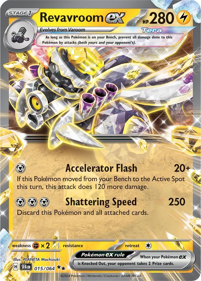 Revavroom ex 015/064 - Shrouded Fable - Pokémon TCG