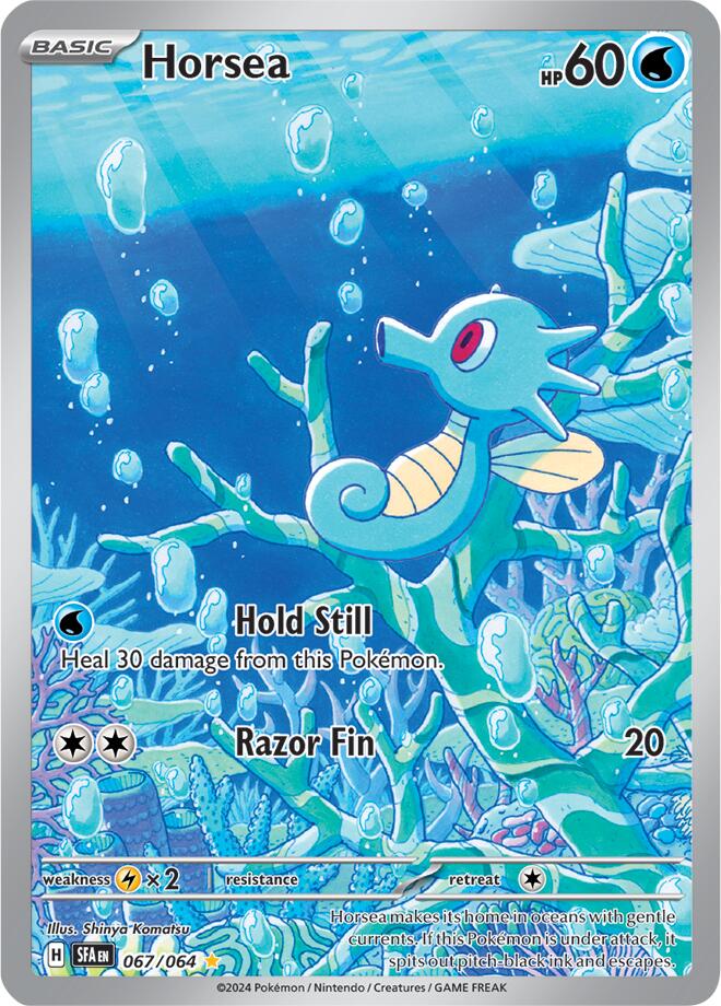 Horsea 067/064 - Shrouded Fable - Pokémon TCG