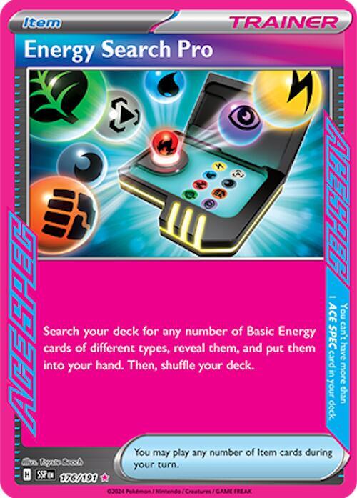 Energy Search Pro 176/191 - Surging Sparks - Pokémon TCG