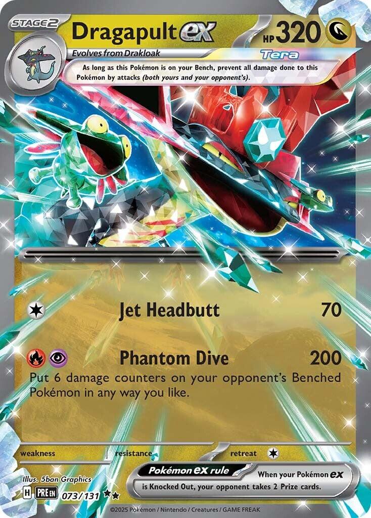 Dragapult ex 073/131 - Prismatic Evolutions - Pokémon TCG