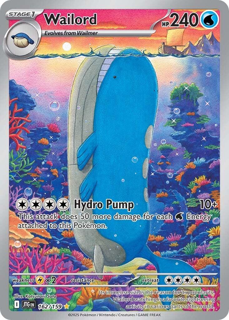 Wailord 162/159 - Journey Together - Pokémon TCG
