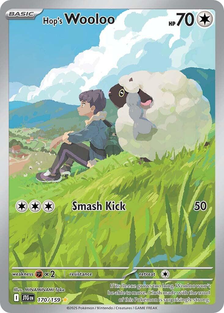 Hop's Wooloo 170/159 - Journey Together - Pokémon TCG