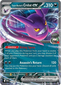 Team Rocket's Crobat ex 122/182 - Destined Rivals - Pokémon TCG