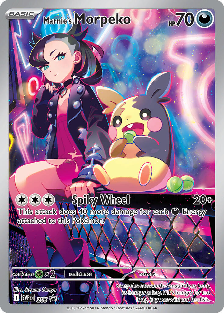 Marnie's Morpeko 206 - Scarlet & Violet Promo - Pokémon TCG