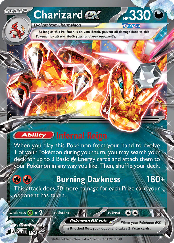 Charizard ex 196 - Scarlet & Violet Promo - Pokémon TCG