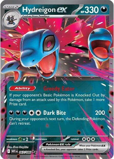 Hydreigon ex 067/086 - White Flare - Pokémon TCG