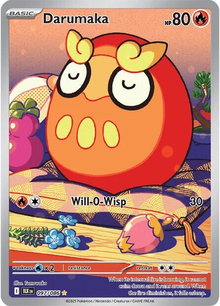 Darumaka 097/086 - Black Bolt - Pokémon TCG