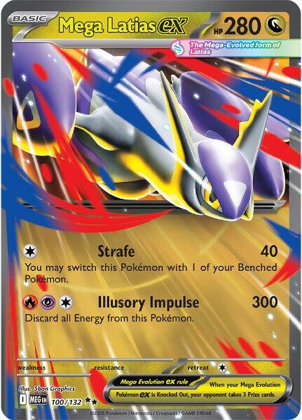 Mega Latias ex 100/132 - Mega Evolution - Pokémon TCG