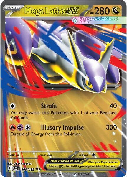 Mega Latias ex 100/132 - Mega Evolution - Pokémon TCG