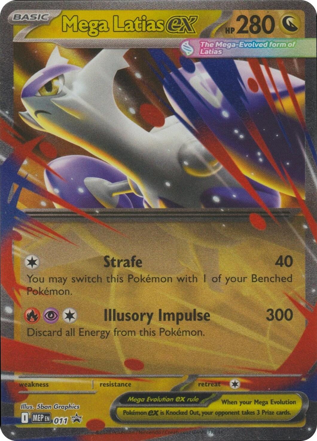 Mega Latias ex 011 - Mega Evolution Promos - Pokémon TCG