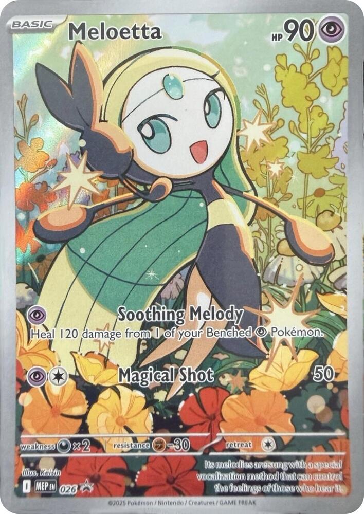 Meloetta 026 - Mega Evolution Promos - Pokémon TCG