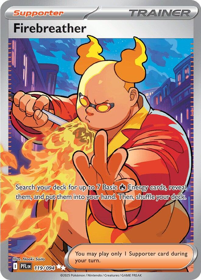Firebreather 119/094 - Phantasmal Flames - Pokémon TCG