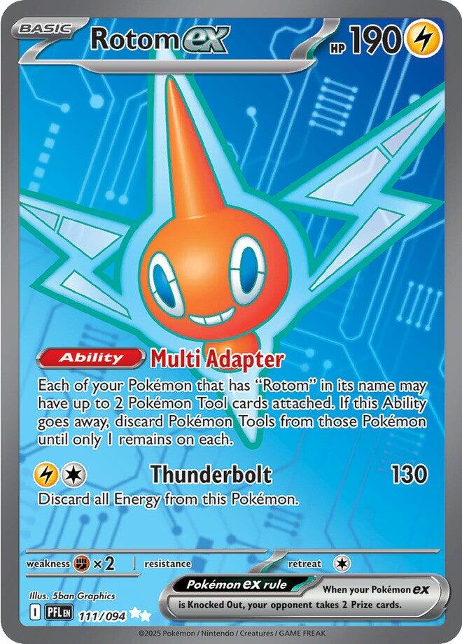 Rotom ex 111/094 - Phantasmal Flames - Pokémon TCG