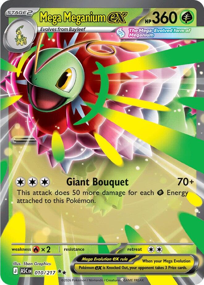 Mega Meganium ex 010/217 - Ascended Heroes - Pokémon TCG