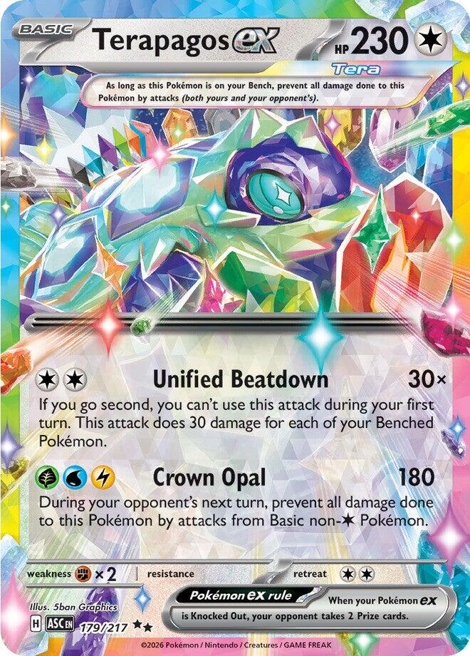 Terapagos ex 179/217 - Ascended Heroes - Pokémon TCG