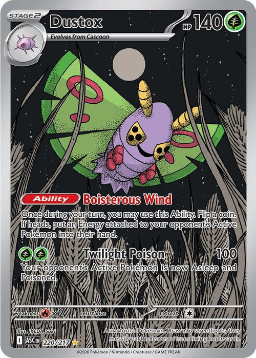 Dustox 220/217 - Ascended Heroes - Pokémon TCG