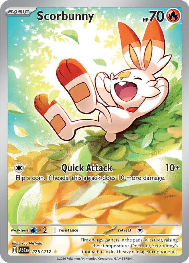 Scorbunny 225/217 - Ascended Heroes - Pokémon TCG