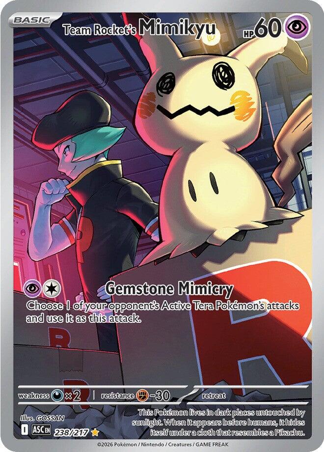 Team Rocket's Mimikyu 238/217 - Ascended Heroes - Pokémon TCG