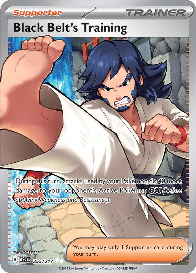 Black Belt's Training 255/217 - Ascended Heroes - Pokémon TCG