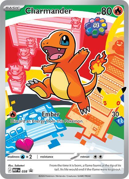 Charmander 038 - Mega Evolution Promos - Pokémon TCG