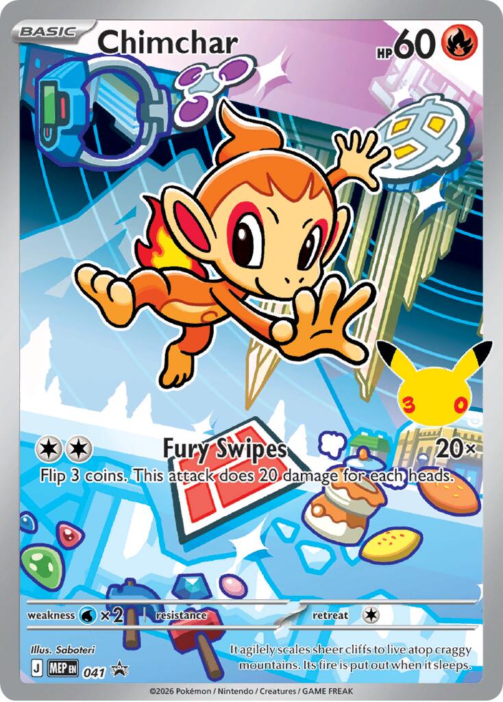 Chimchar 041 - Mega Evolution Promos - Pokémon TCG