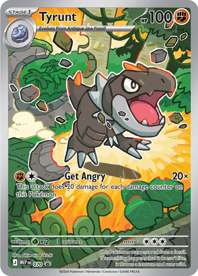 Tyrunt 070 - Mega Evolution Promos - Pokémon TCG