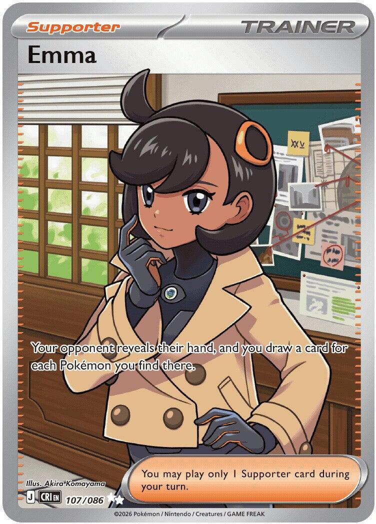 Emma 107/086 - Chaos Rising - Pokémon TCG
