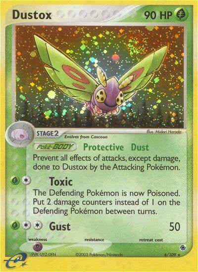 Dustox 6/109 - EX Ruby & Sapphire - Pokémon TCG